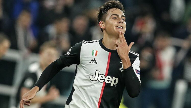 Dybala mở tỉ số cho đội khách