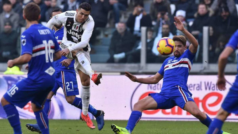 Sampdoria đối đầu Juve