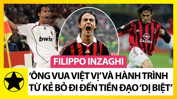 Bỏ túi những thông tin hữu ích về Inzaghi vua việt vị