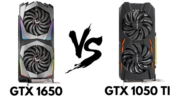 GTX 1050ti và GTX 1650