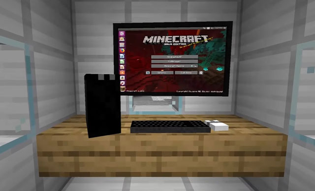 Chơi Minecraft bằng máy tính