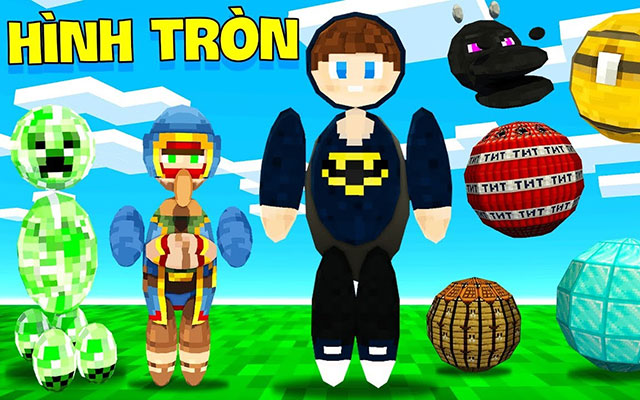 huong dan xay dung hinh tron trong minicraft