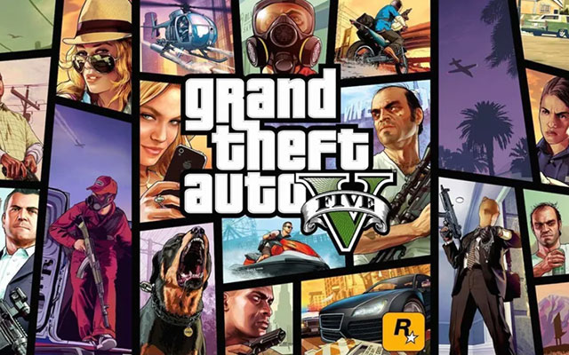 GTA V một trong những tựa game ăn khách nhất thời đại