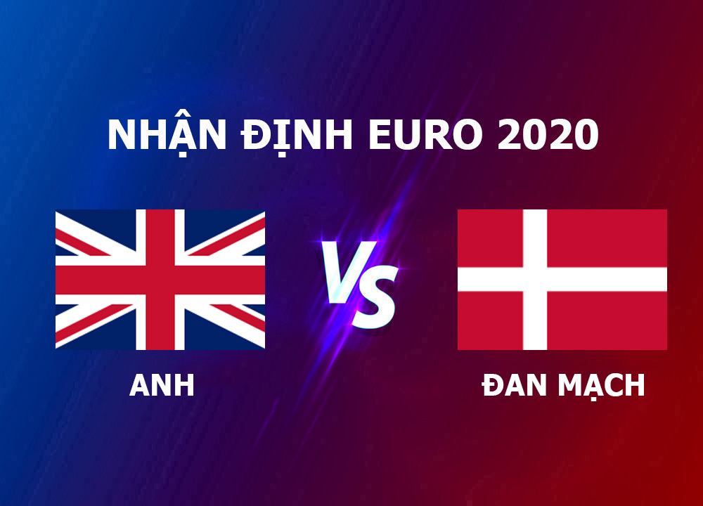 Nhận định Anh - Đan Mạch Bán Kết Euro 2021