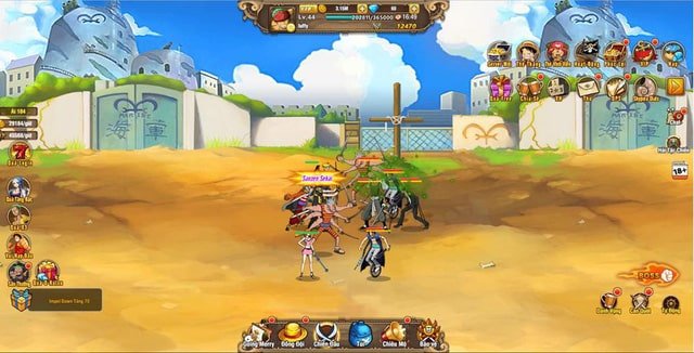 game play one piece h5
