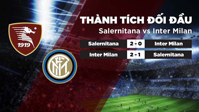 Lịch sử đối đầu giữ Salernitana vs Inter Milan