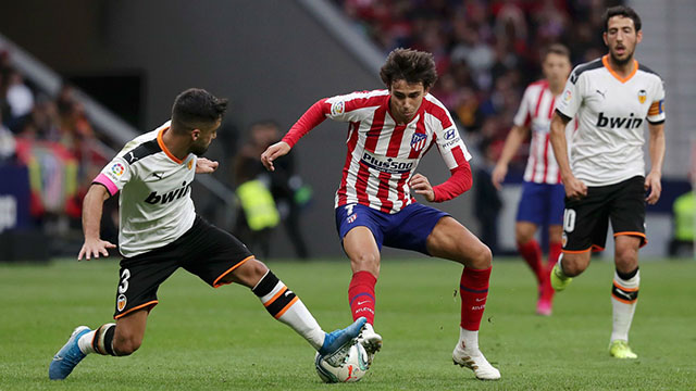 Atletico Madrid vs Valencia vòng 22 La Liga mùa 2021/22