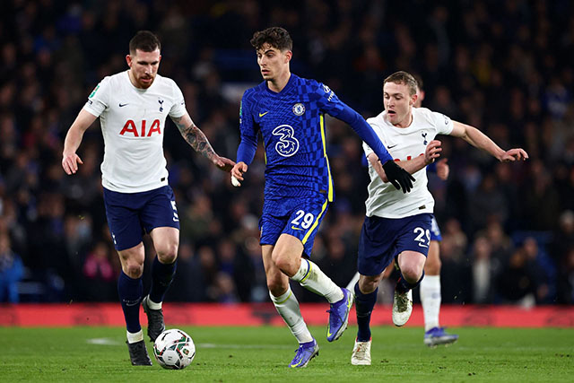 Tottenham vs Chelsea bán kết lượt về Carabao cup 13/1 mùa giải 2021/22