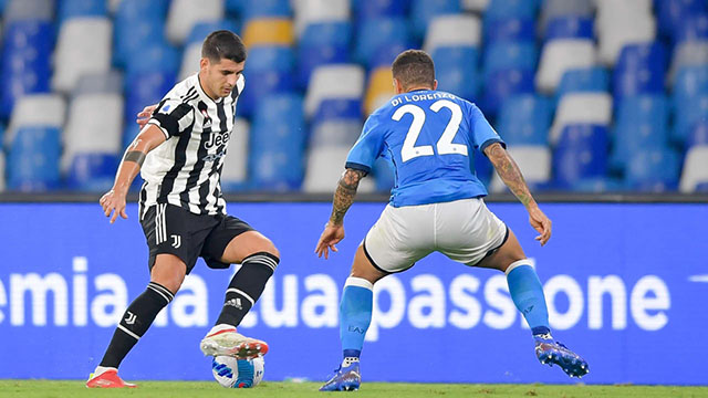 Juventus vs Napoli vòng 20 Serie A mùa giải 2021/22