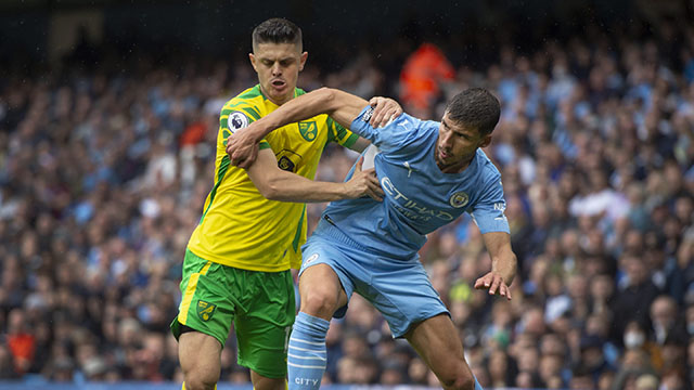 Norwich City vs Man City vòng 25 Ngoại Hạng Anh mùa giải 2021/22