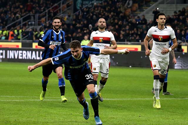 Genoa vs Inter Milan vòng 27 Serie A mùa giải 2021/22