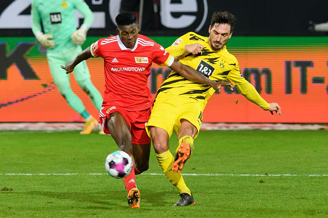 Union Berlin vs Dortmund vòng 22 Bundesliga mùa giải 2021/22