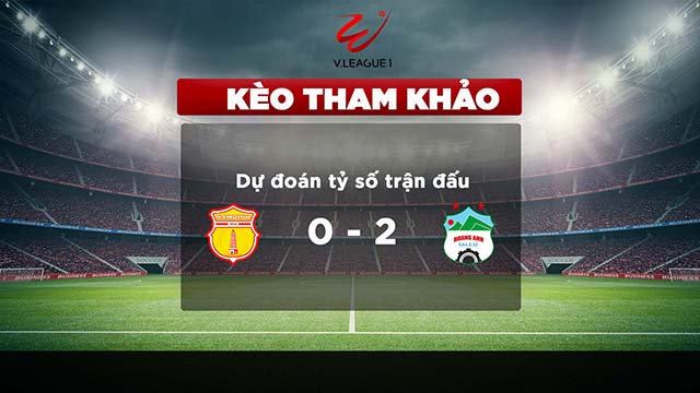 Dự đoán kết quả trận đấu Nam Định vs Hoàng Anh Gia Lai