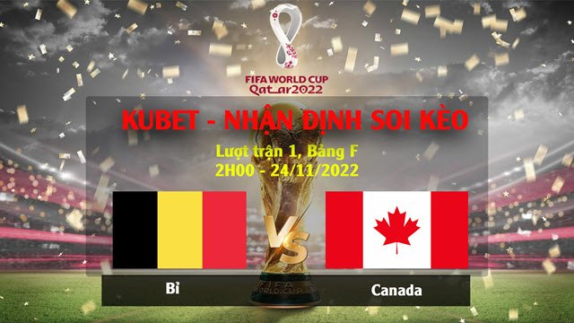 Nhận định Bỉ vs Canada